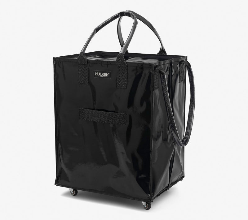 Hulken Large Rolling Tote Bag with Zip Top & Button Closure — Main view