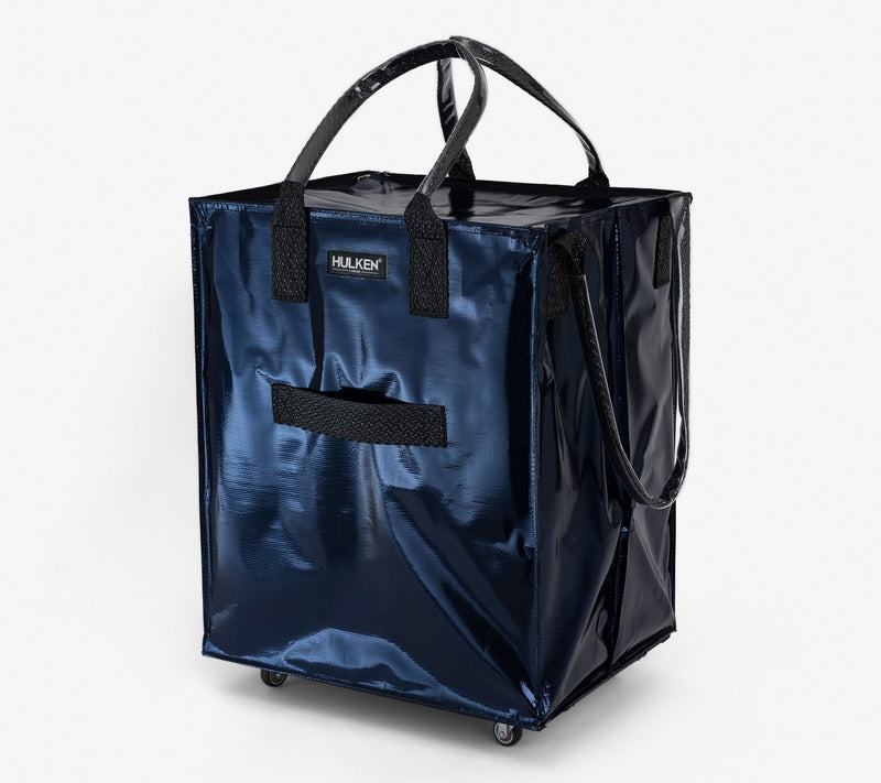 Hulken Large Rolling Tote Bag with Zip Top & Button Closure — View 7