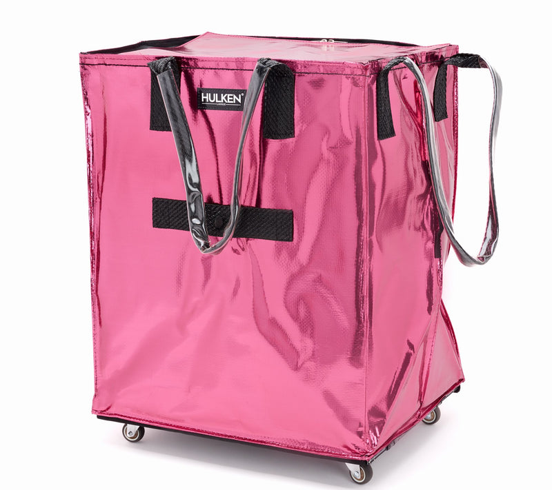 Hulken Large Rolling Tote Bag with Zip Top & Button Closure — View 24