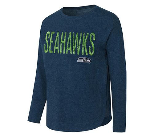 NFL Officially Licensed Women's Sequin Text Pullover — View 28