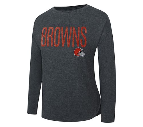 NFL Officially Licensed Women's Sequin Text Pullover — View 7