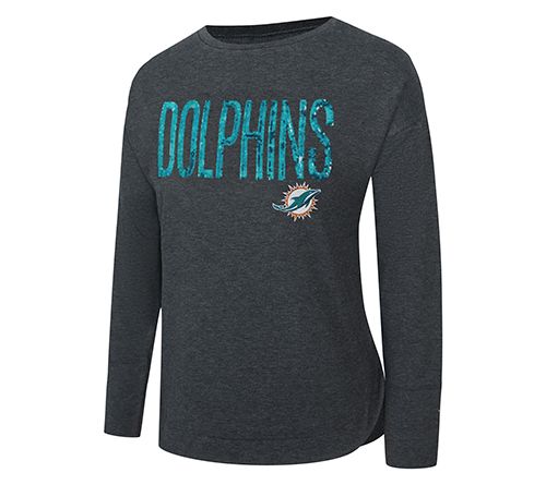 NFL Officially Licensed Women's Sequin Text Pullover — View 14