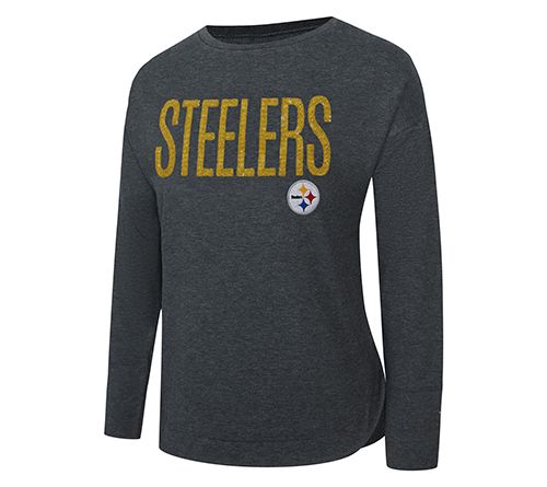 NFL Officially Licensed Women's Sequin Text Pullover — View 29