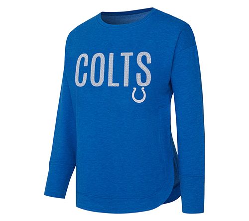 NFL Officially Licensed Women's Sequin Text Pullover — View 12