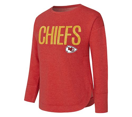 NFL Officially Licensed Women's Sequin Text Pullover — View 11