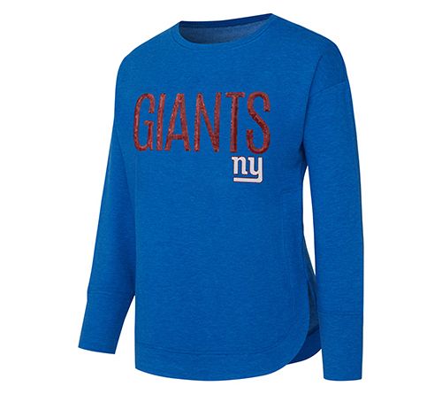 NFL Officially Licensed Women's Sequin Text Pullover — View 17