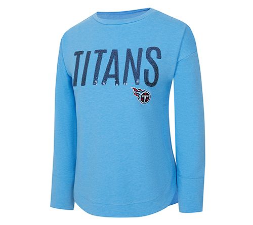 NFL Officially Licensed Women's Sequin Text Pullover — View 30