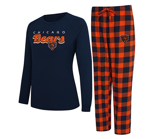 NFL Officially Licensed Women's Long Sleeve Tee Pajama Set — View 2