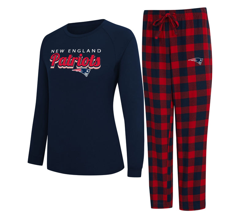 NFL Officially Licensed Women's Long Sleeve Tee Pajama Set — View 21