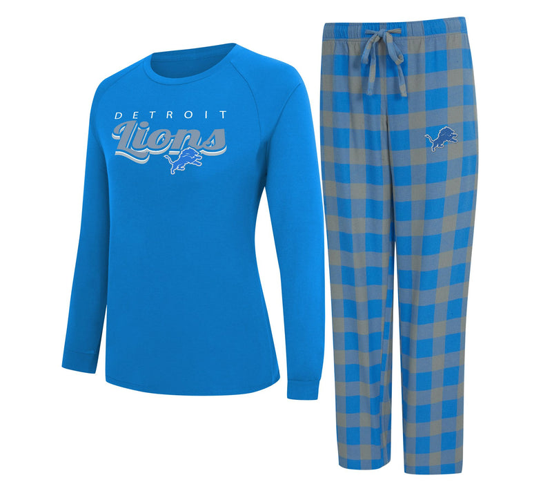 NFL Officially Licensed Women's Long Sleeve Tee Pajama Set — View 18