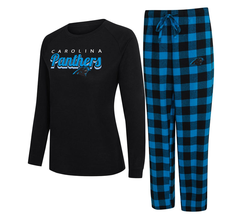 NFL Officially Licensed Women's Long Sleeve Tee Pajama Set — View 20