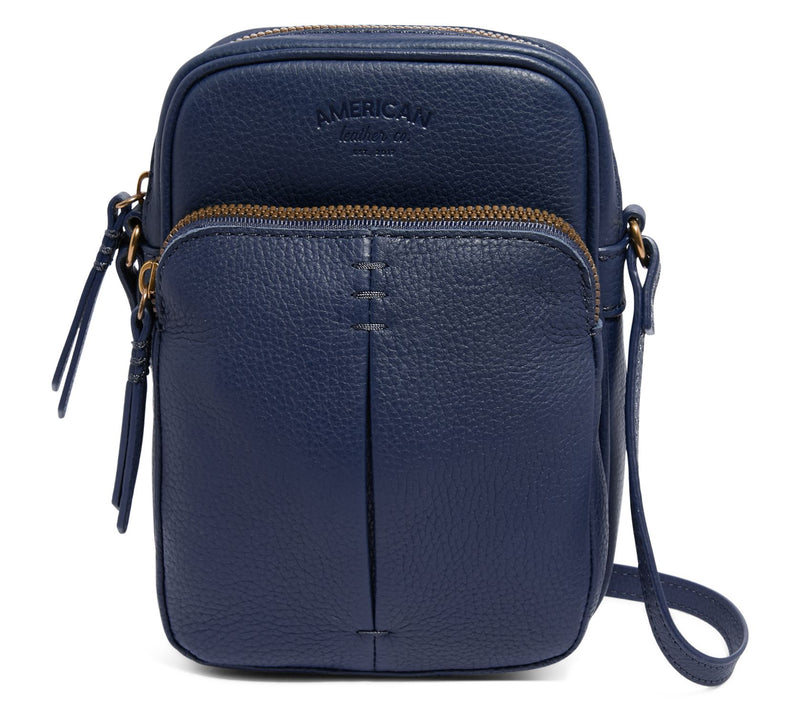American Leather Co. Cleveland Leather Crossbody Bag — View 19