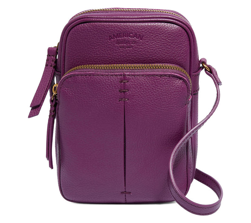 American Leather Co. Cleveland Leather Crossbody Bag — View 23