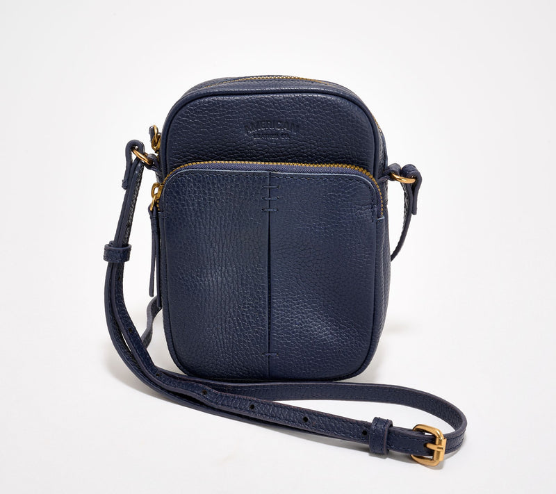American Leather Co. Cleveland Leather Crossbody Bag — View 29