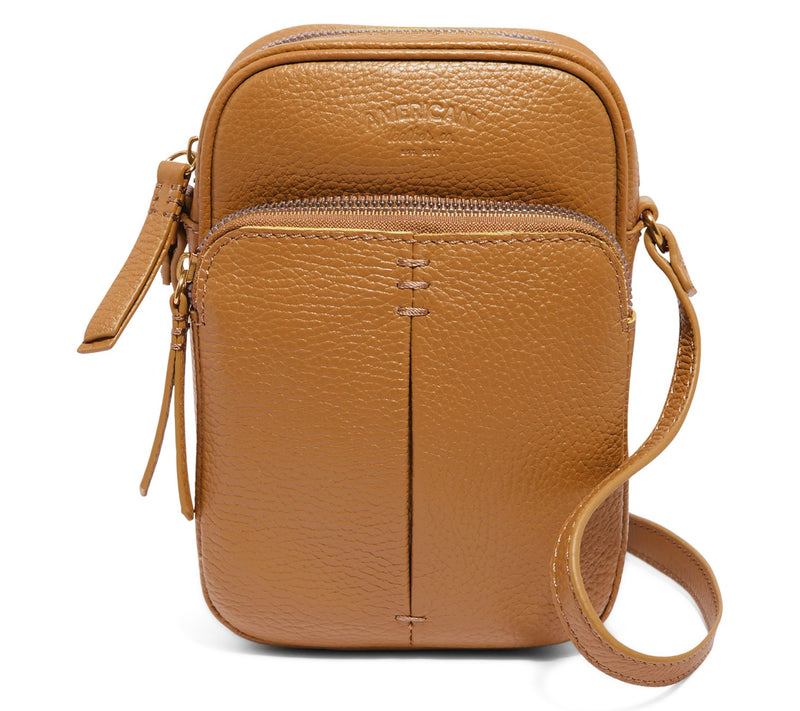 American Leather Co. Cleveland Leather Crossbody Bag — View 5