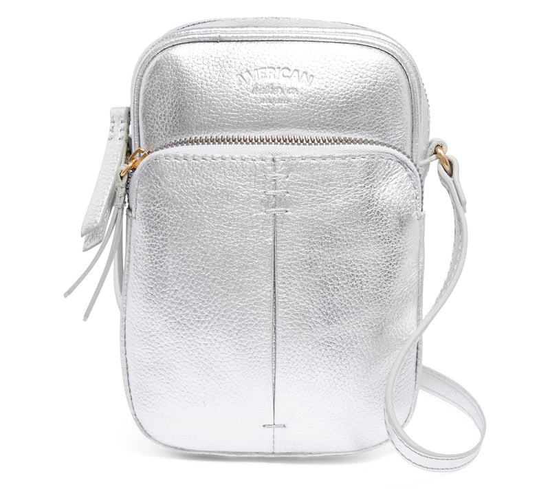 American Leather Co. Cleveland Leather Crossbody Bag — View 25