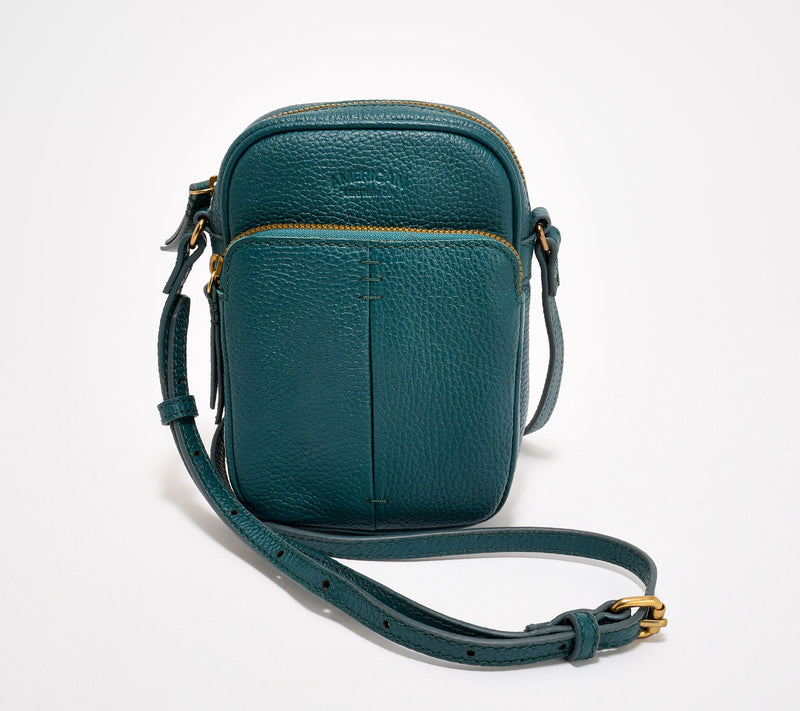 American Leather Co. Cleveland Leather Crossbody Bag — View 31