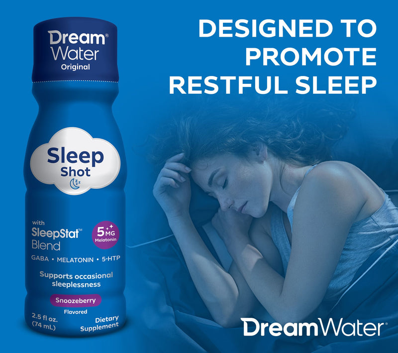 Dreamwater Sleep Shots (16) 2.5-oz Melatonin Blend Drinks — View 4
