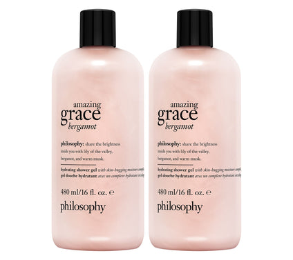 philosophy 16 oz. spring into grace shower gelduo