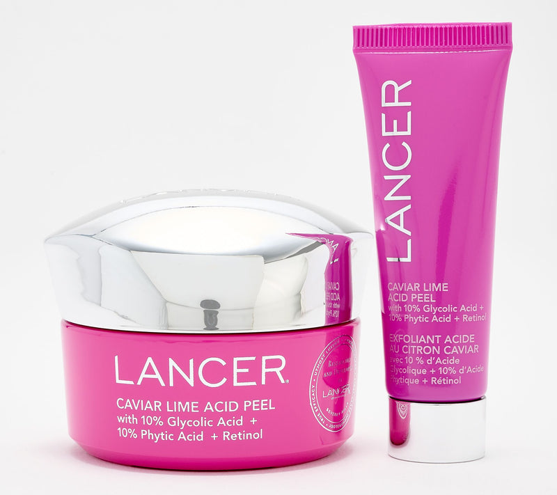 Lancer Caviar Lime Acid Peel Home & Away Set Auto-Delivery — Main view