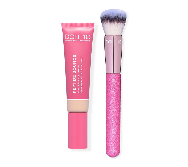Doll 10 Peptide Flex Foundation with Brush — View 7