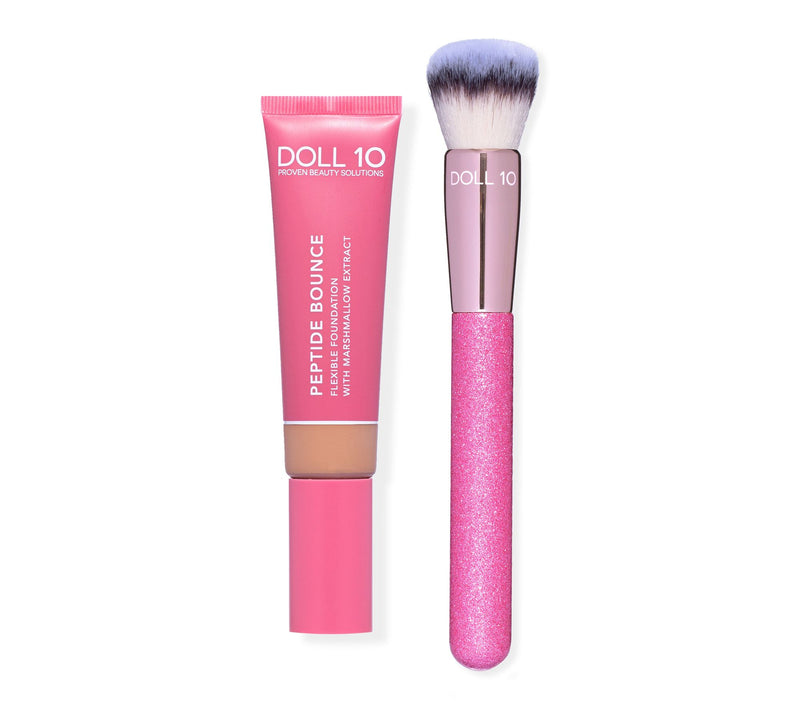 Doll 10 Peptide Flex Foundation with Brush — View 17