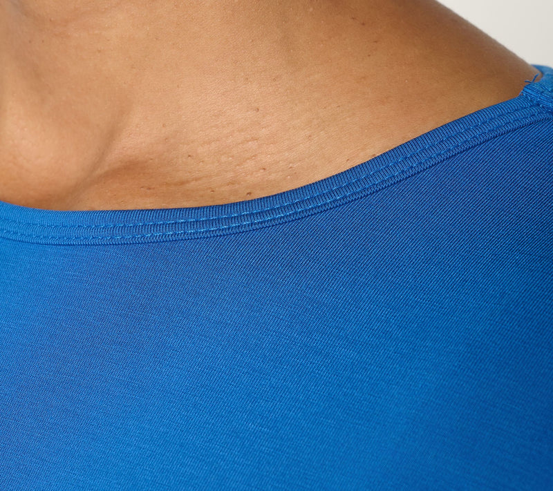 Susan Graver Essentials Rayon Allure Knit Long Sleeve Top — View 6