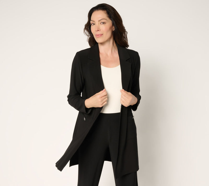 GRAVER Susan Graver Regular LK Luxe Duster Cardigan — View 11