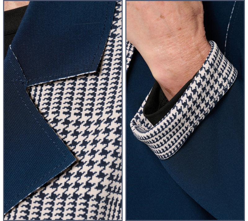 GRAVER Susan Graver Printed LK Fusion Plus Reg Reversable Duster — View 11