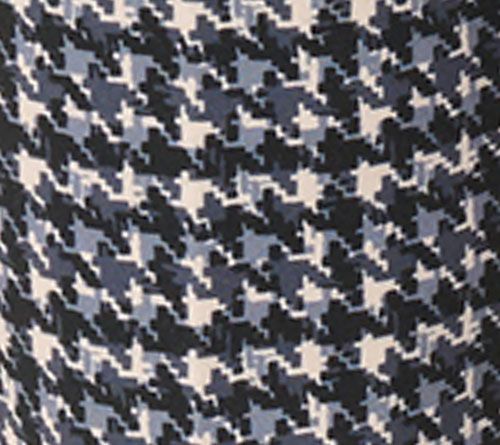 Susan Graver Petite Printed Ponte Straight Leg Pull-On Pants — View 7