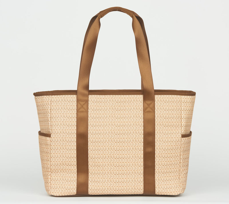 IHKWIP The XL Coastal Raffia Tote with RFID Pouch — View 17