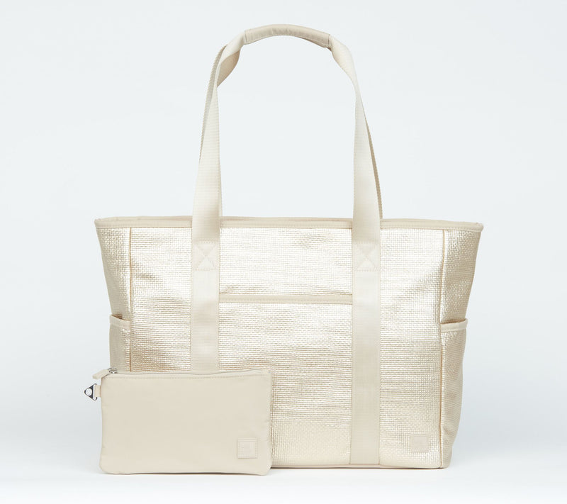 IHKWIP The XL Coastal Raffia Tote with RFID Pouch — View 28