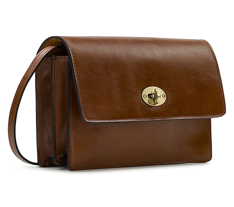 Patricia Nash Livana Vintage Distressed LeatherCrossbody Bag — View 7