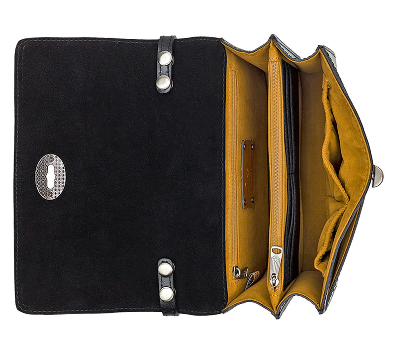 Patricia Nash Livana Vintage Distressed LeatherCrossbody Bag — View 4