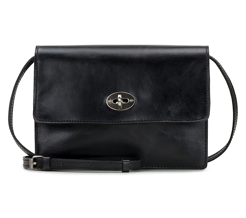 Patricia Nash Livana Vintage Distressed LeatherCrossbody Bag — Main view