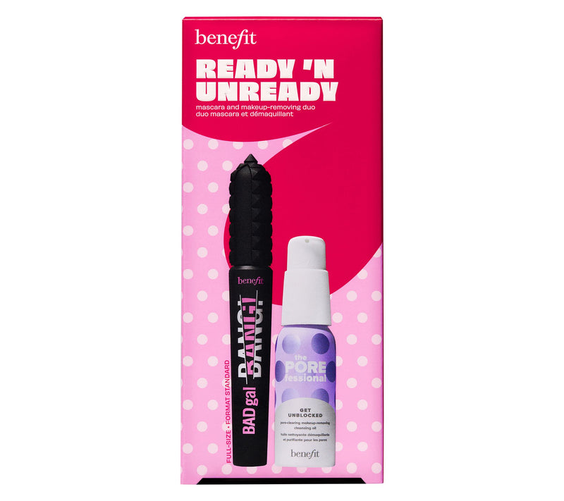 Benefit Cosmetics Ready 'n Unready Mascara & Cleansing Oil Duo — View 5