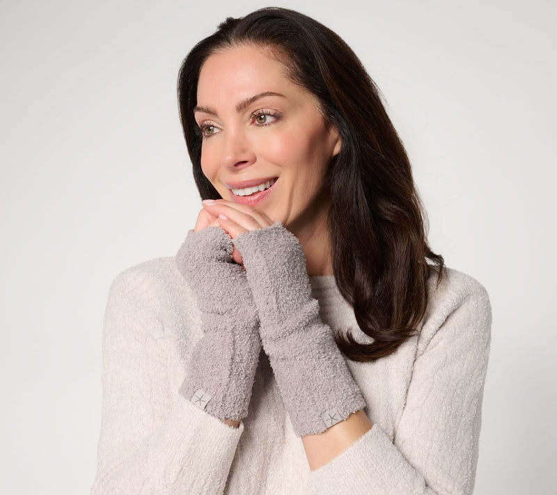 Barefoot Dreams CozyChic Fingerless Gloves — Main view