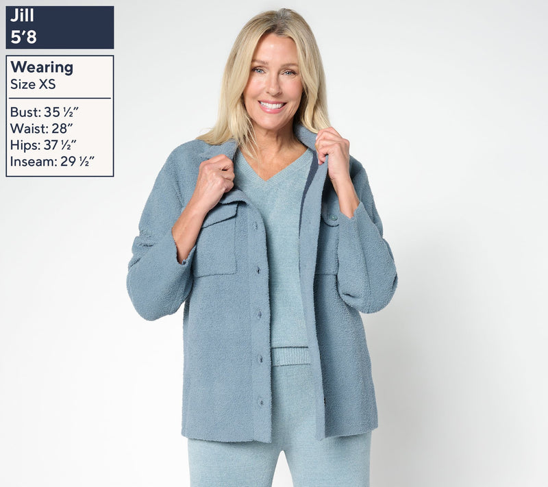 Barefoot Dreams CozyChic Double Knit Jacket — View 2