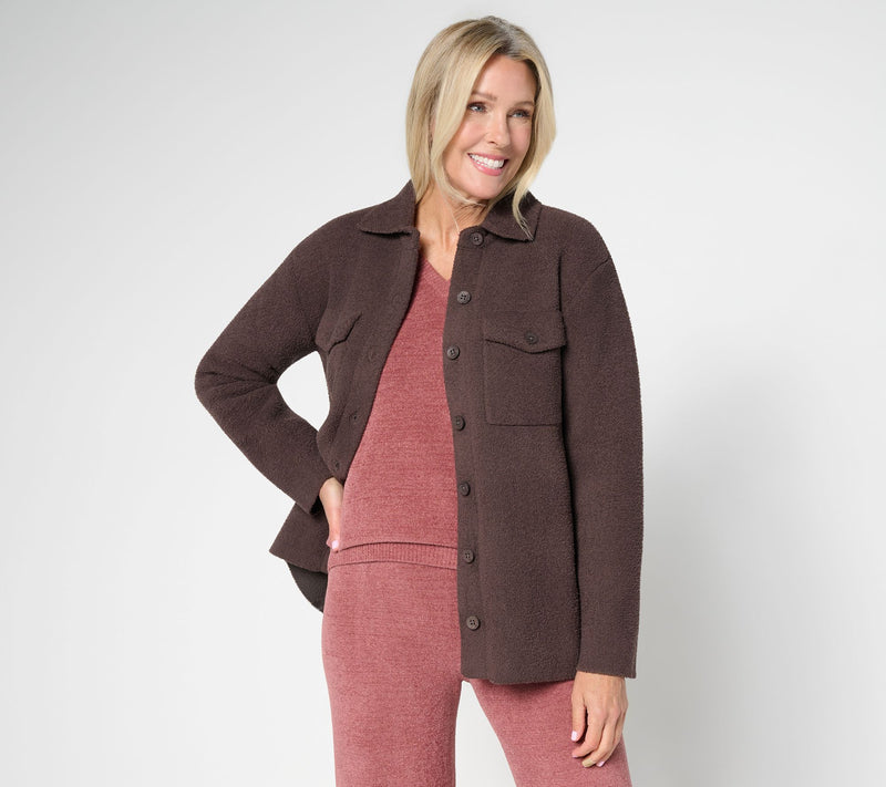 Barefoot Dreams CozyChic Double Knit Jacket — View 16