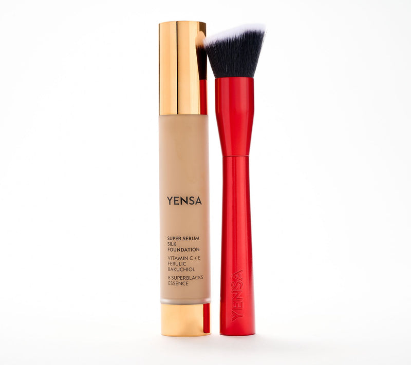 YENSA Beauty Serum Silk Foundation with Red Brush — View 32