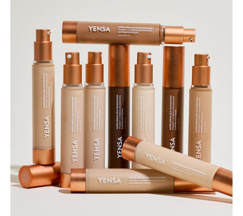 YENSA Beauty Serum Silk Foundation with Red Brush — View 33