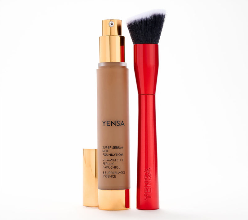 YENSA Beauty Serum Silk Foundation with Red Brush — View 27
