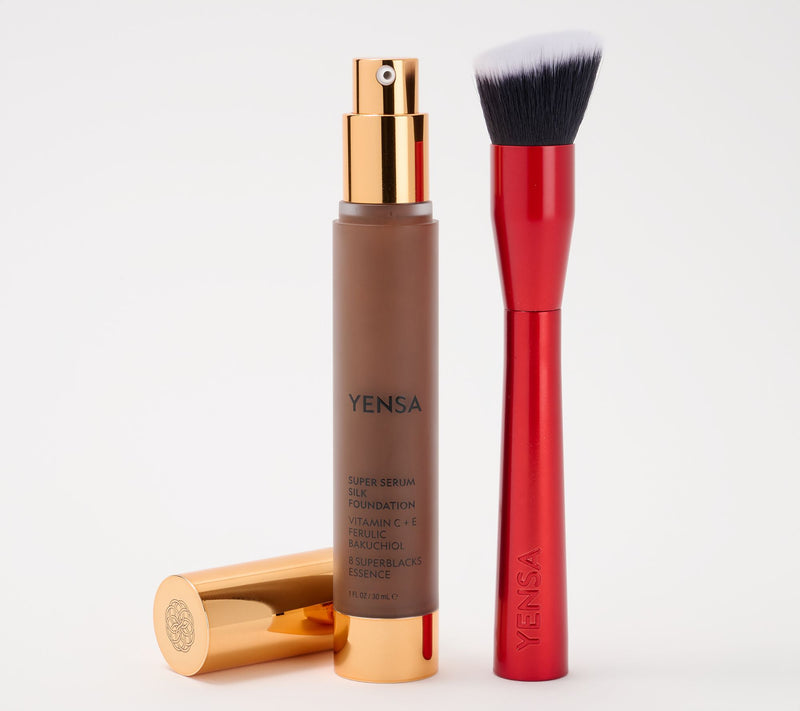YENSA Beauty Serum Silk Foundation with Red Brush — View 31