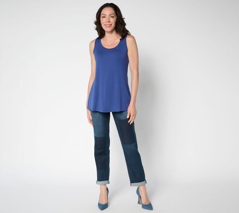 LOGO Layers by Lori Goldstein Knit Essential Tank — View 5