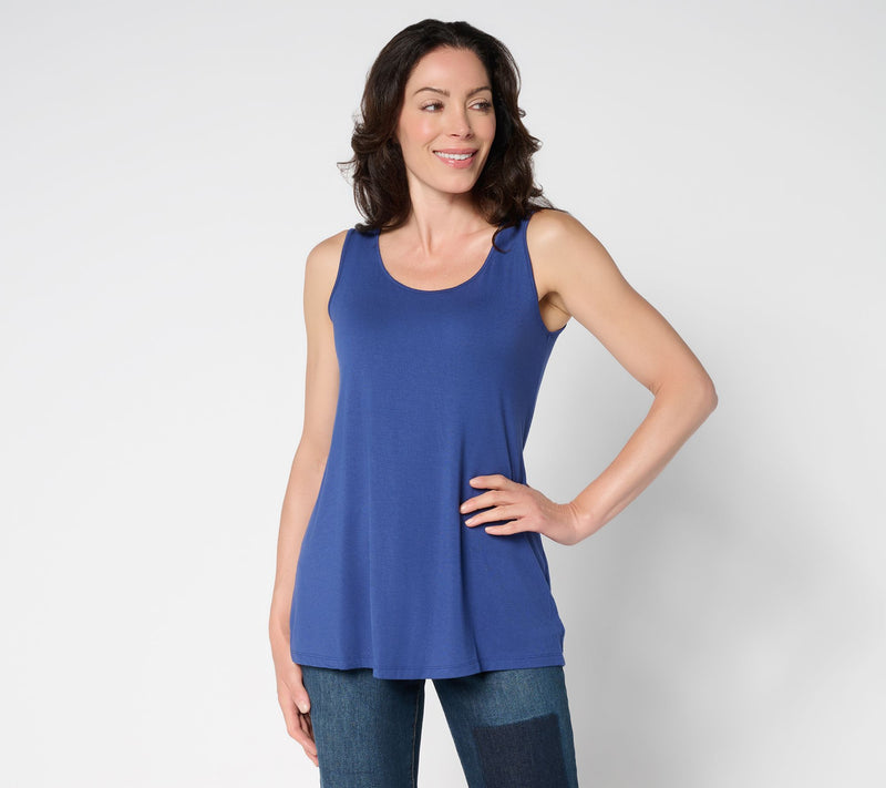 LOGO Layers by Lori Goldstein Knit Essential Tank — Main view