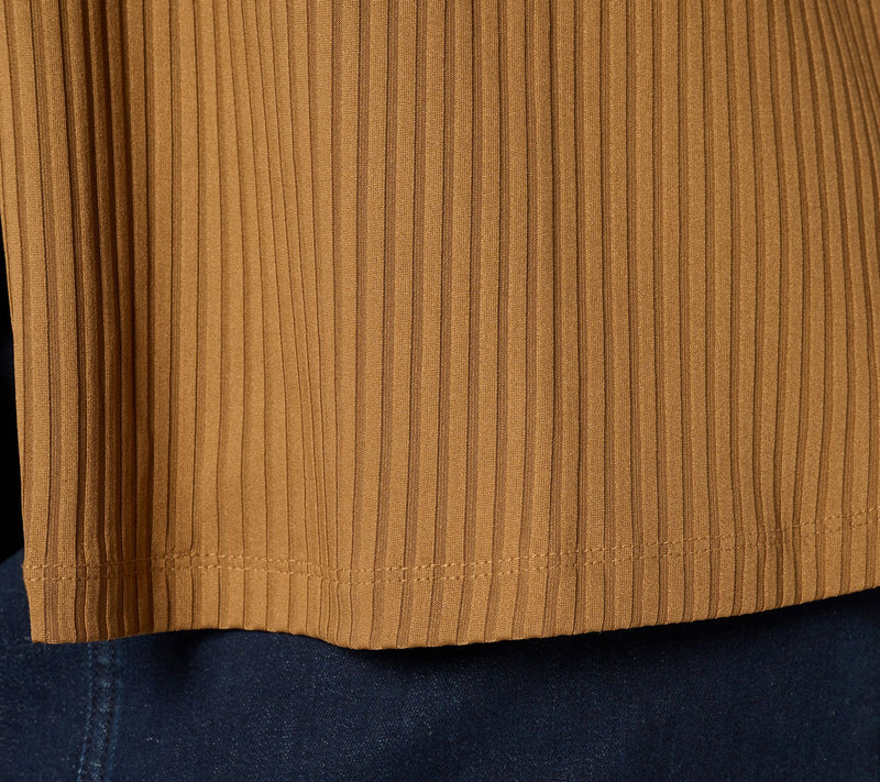 Susan Graver Petite Ribbed Liquid Knit Cardigan with Pockets — View 18