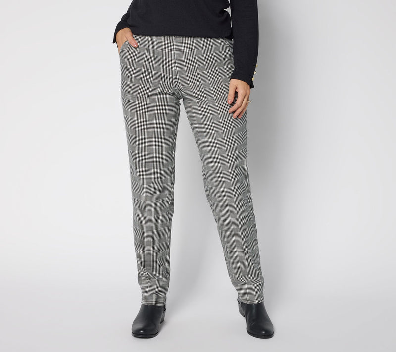Denim & Co. Regular Duo Stretch Straight Leg Pants — View 22