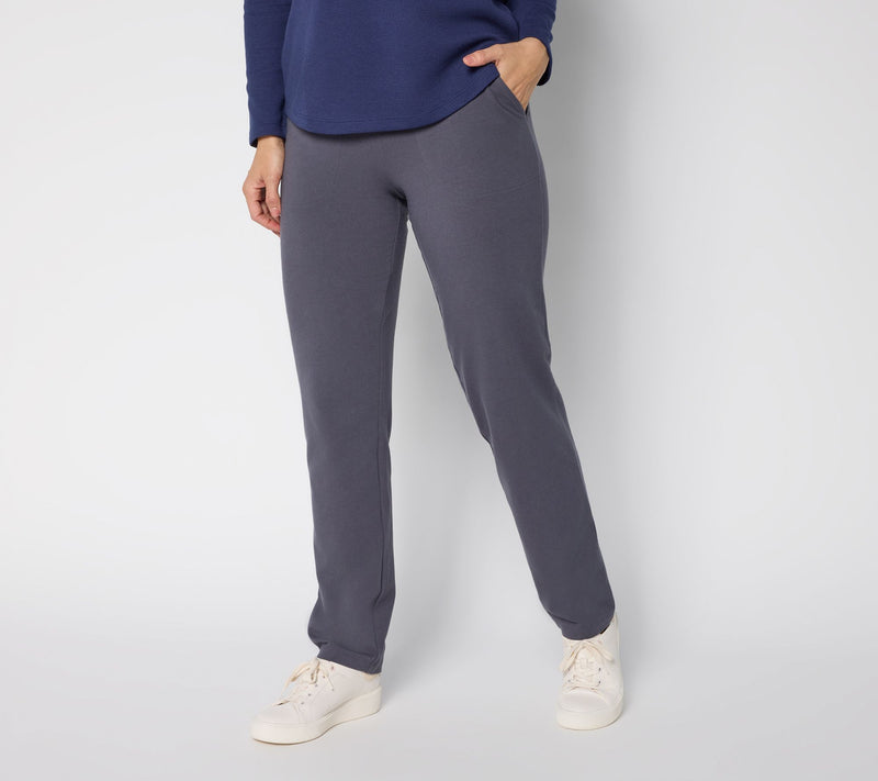 Denim & Co. Tall Duo Stretch Straight Leg Pants — View 17