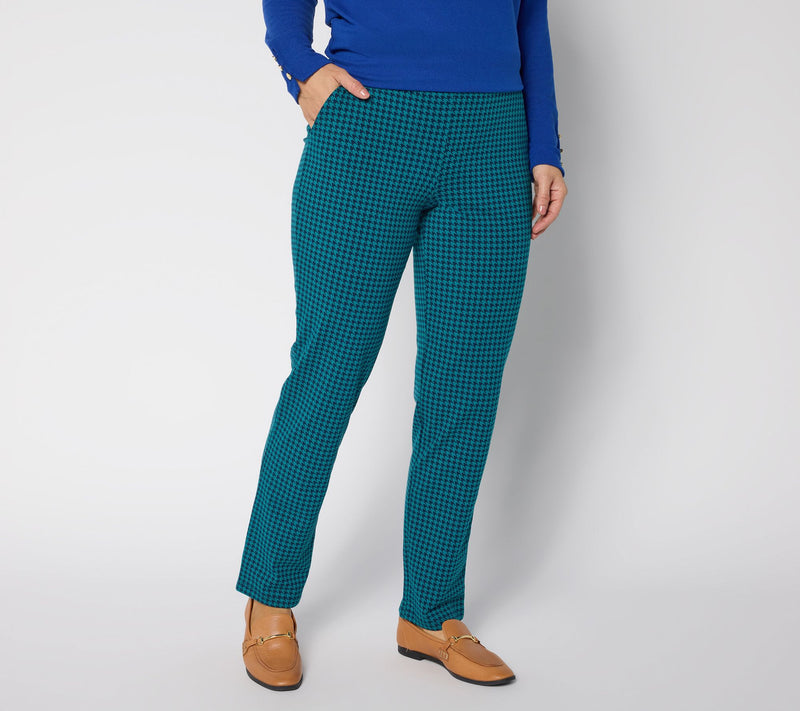 Denim & Co. Tall Duo Stretch Straight Leg Pants — View 20