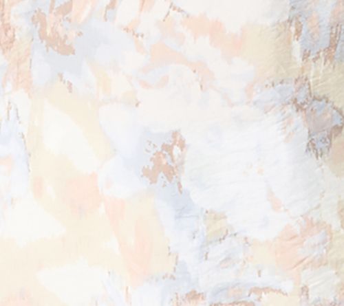 BEAUTIFUL by Lawrence Zarian Y- Neck Printed Blouse — View 9